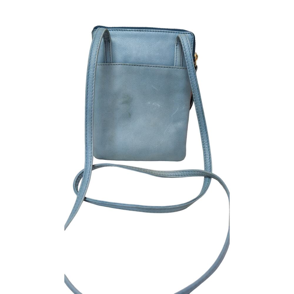 Osgoode Marley Wearable Pocket Leather Crossbody Teal